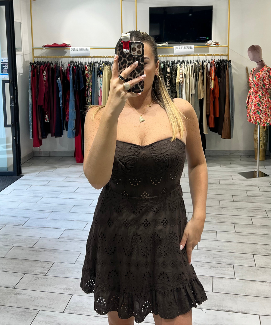 Mini Dress Dony Marrone