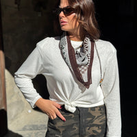Shirt Foulard Bianca