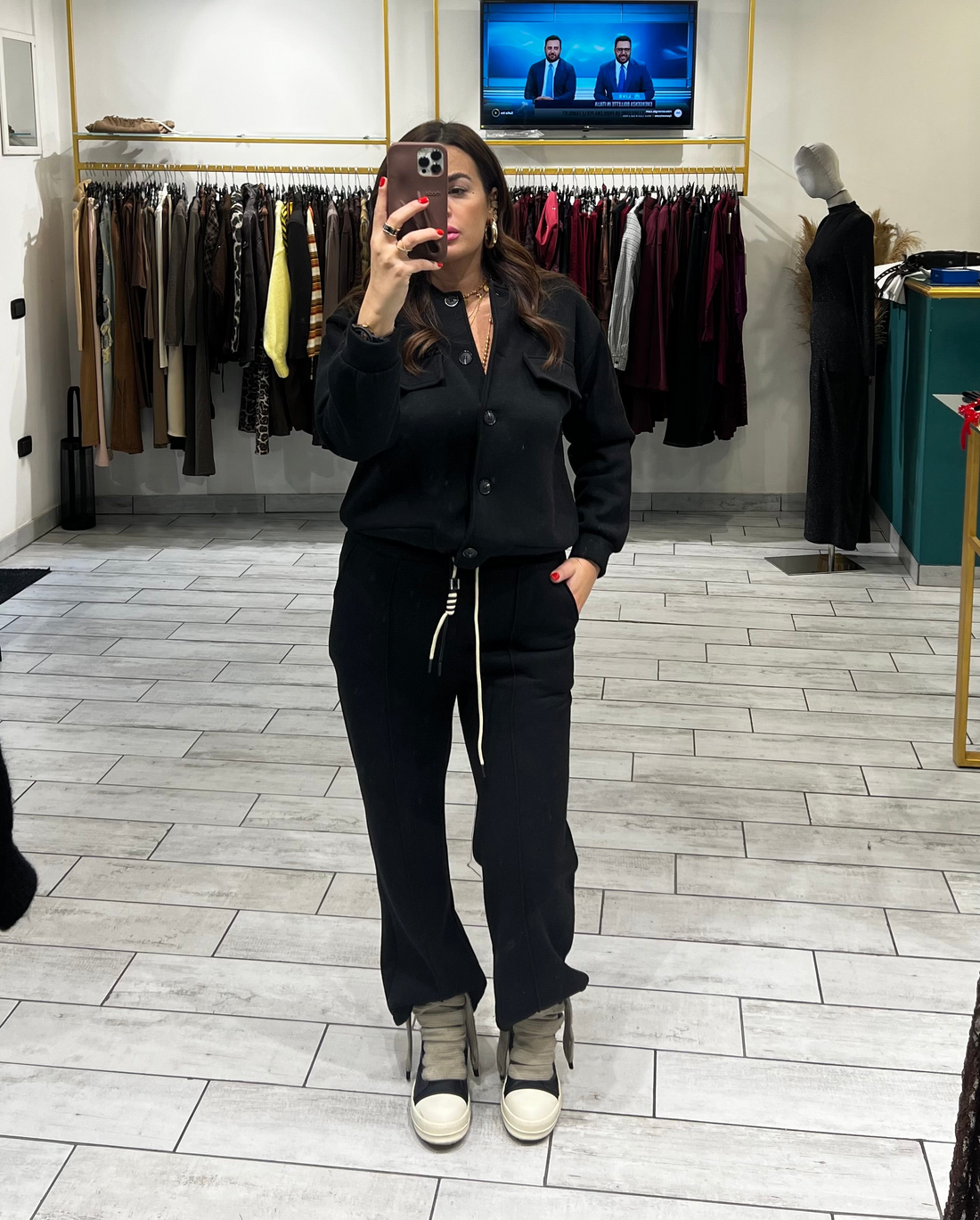 Coordinato Timber Nero