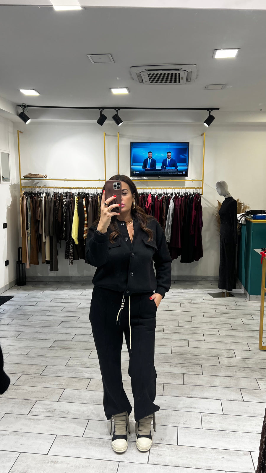 Coordinato Timber Nero