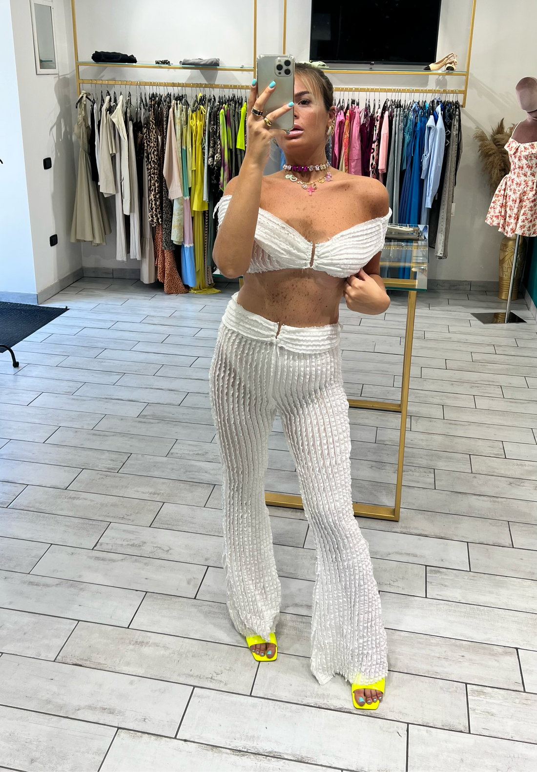 Coordinato Perla Bianco