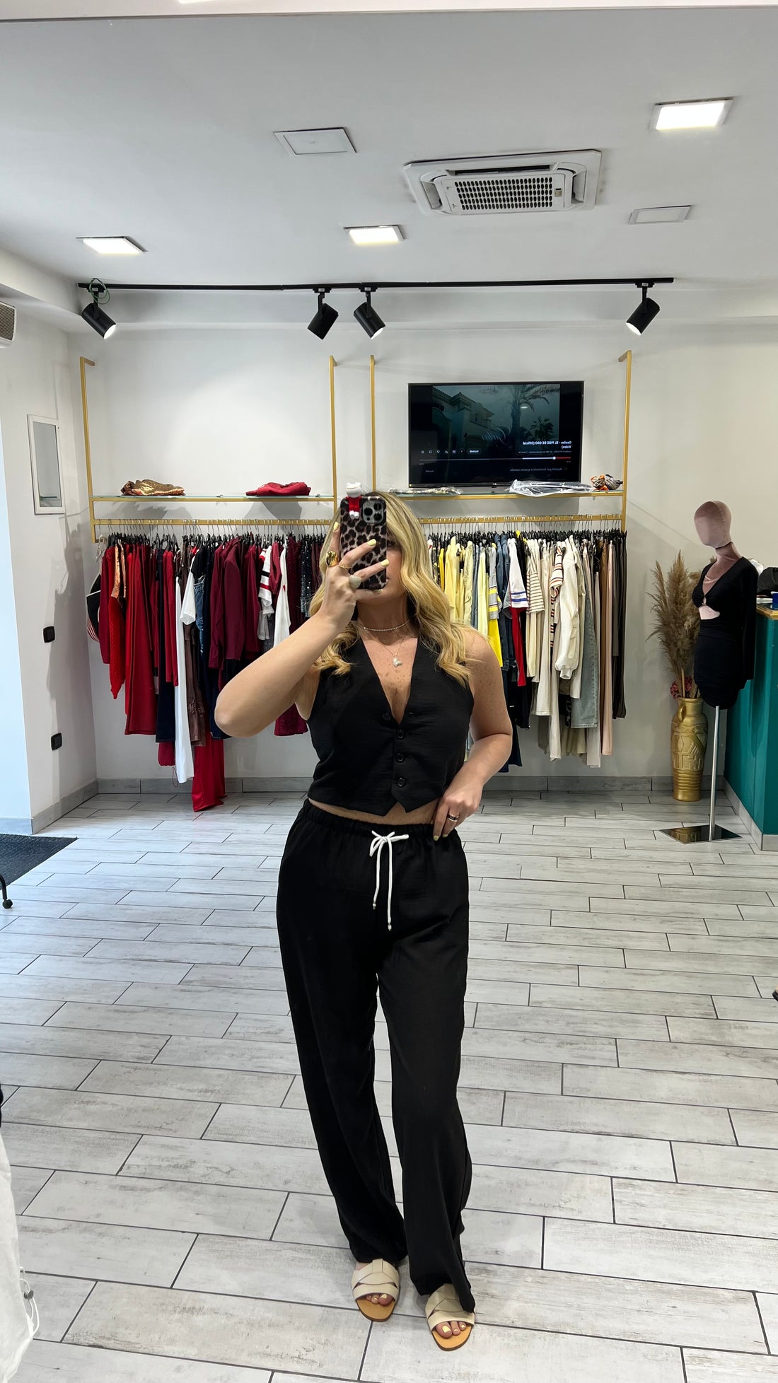Coordinato Nicole Nero