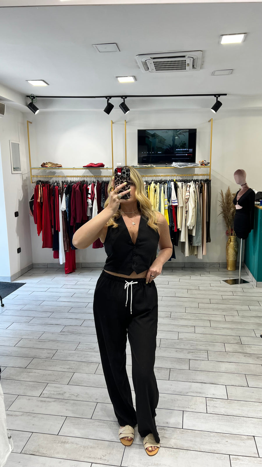 Coordinato Nicole Nero