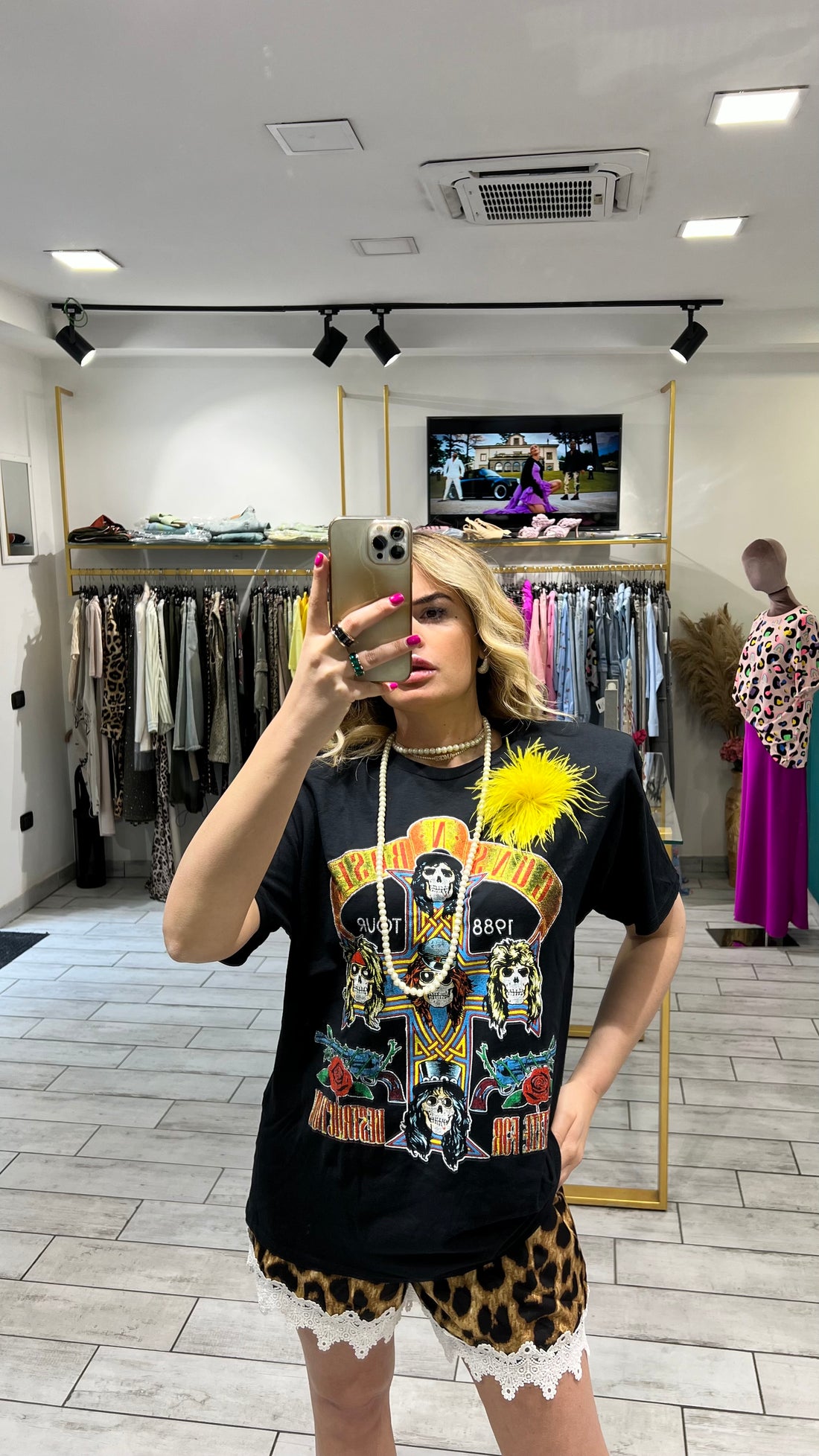 T-Shirt Rock Gun N’ Roses Fifth