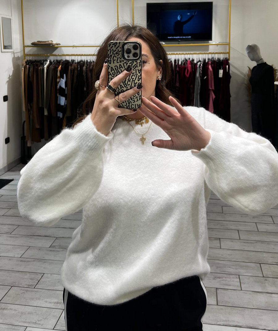 Maglione Cisab Bianco