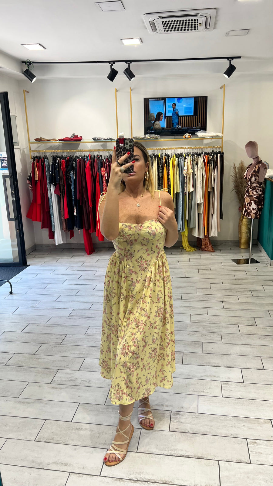 Dress Silvia Giallo