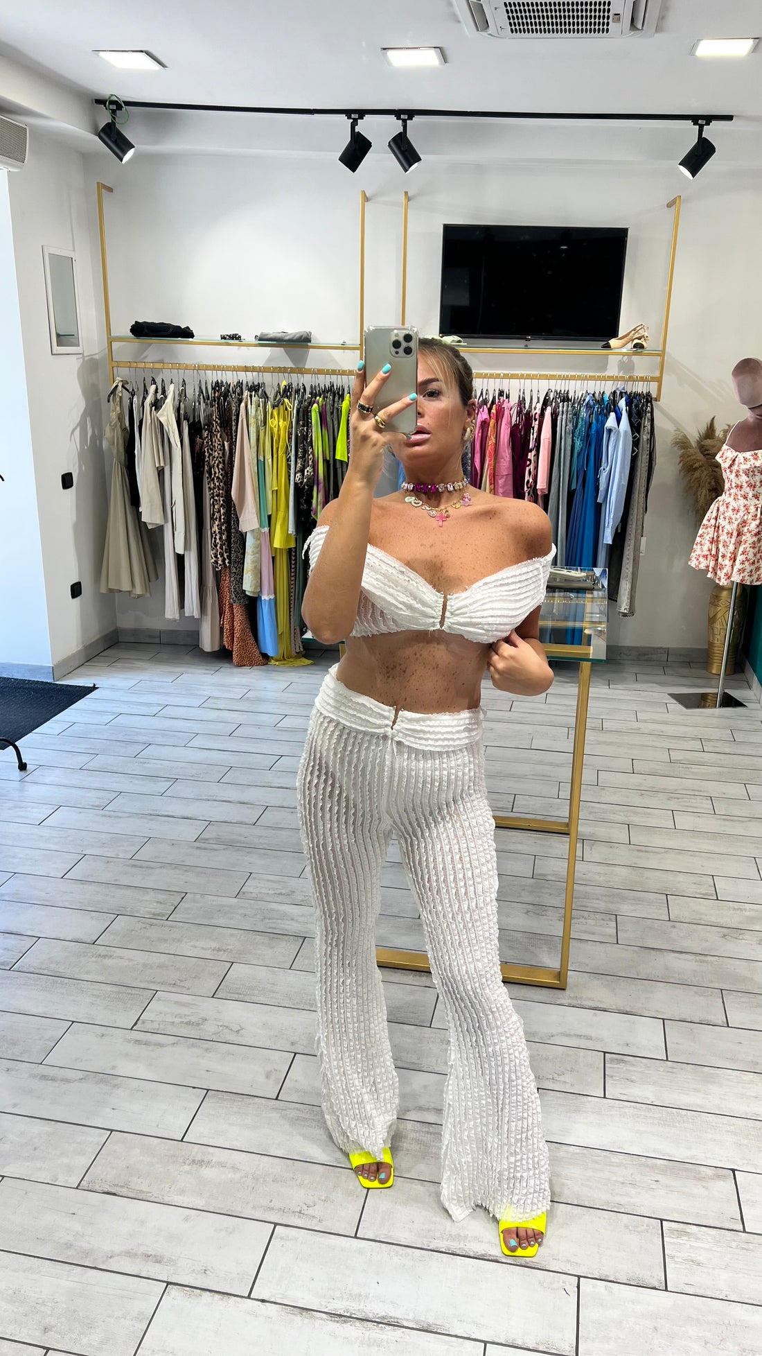 Coordinato Perla Bianco