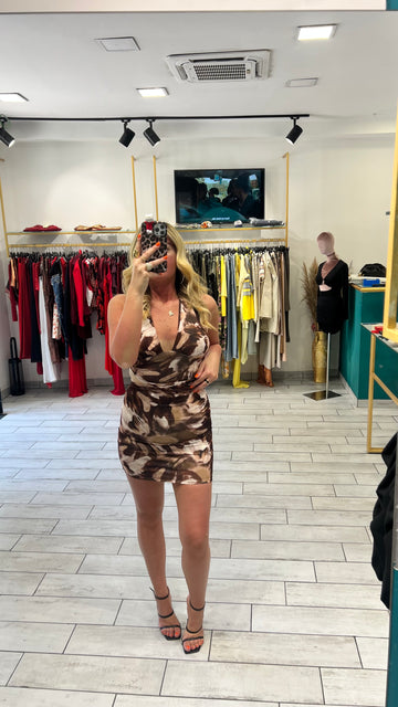 Dress Fimi Marrone
