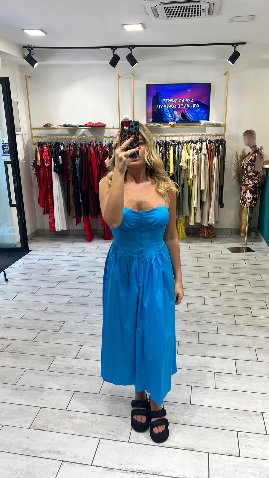 Dress Giulia Turchese