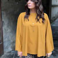 Maxi Shirt Itta Senape