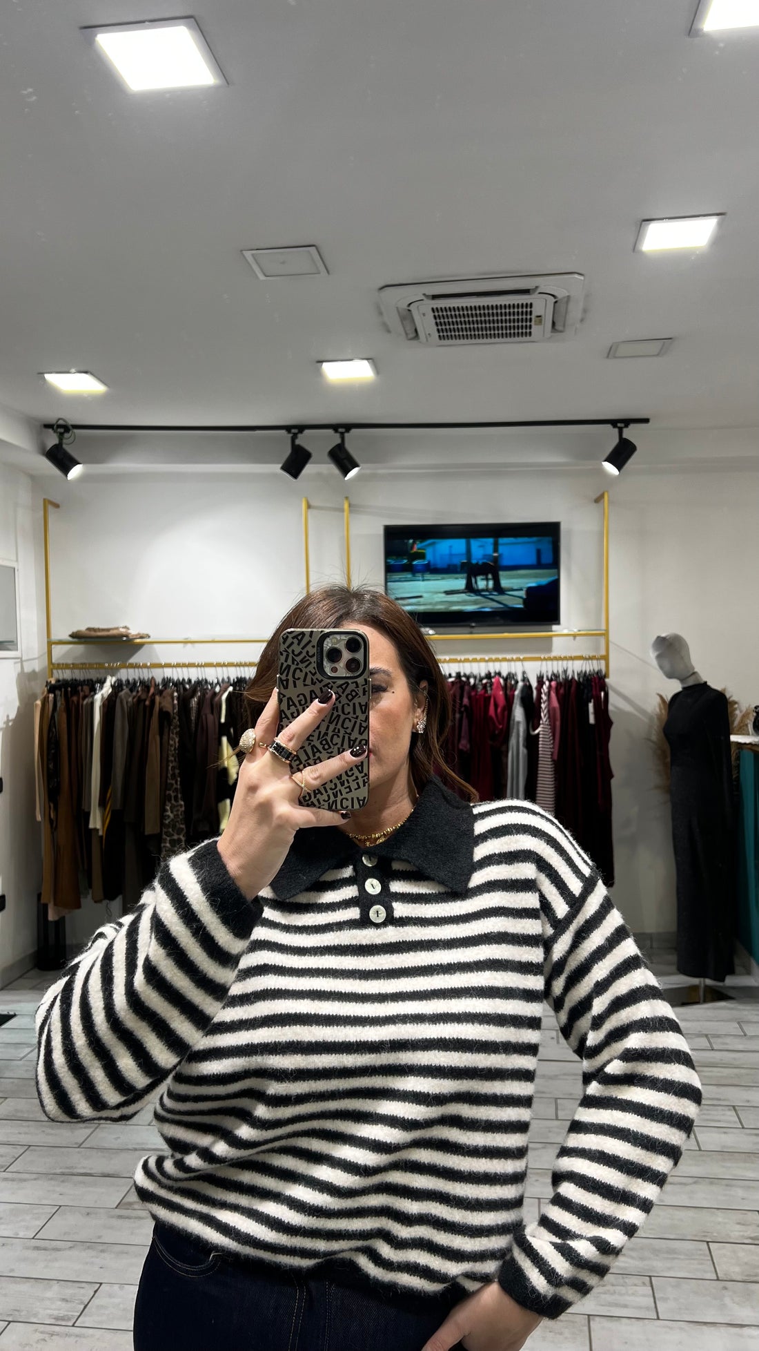 Pull a Polo Nero/Bianco