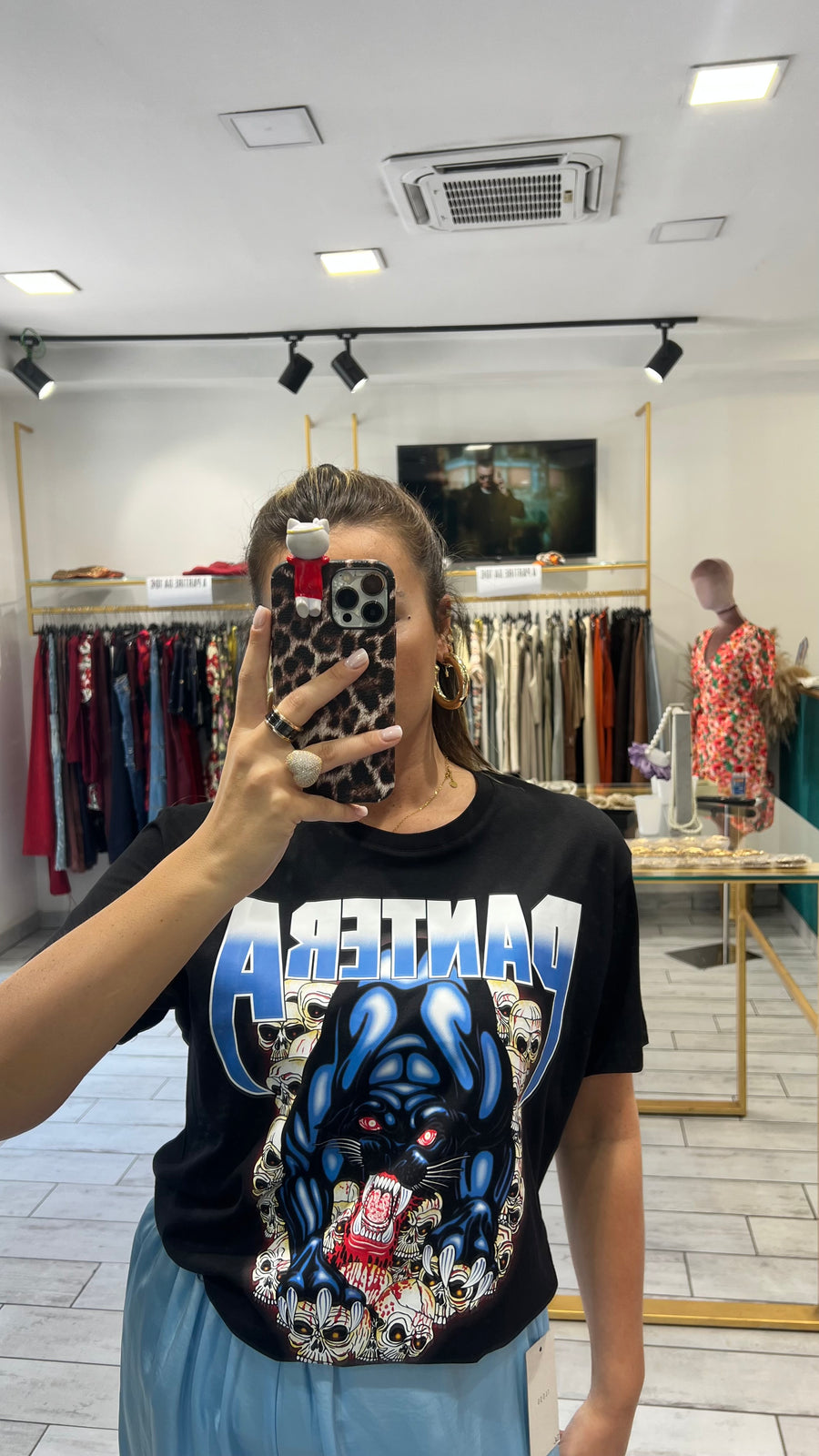 T-Shirt Rock Pantera Blackish