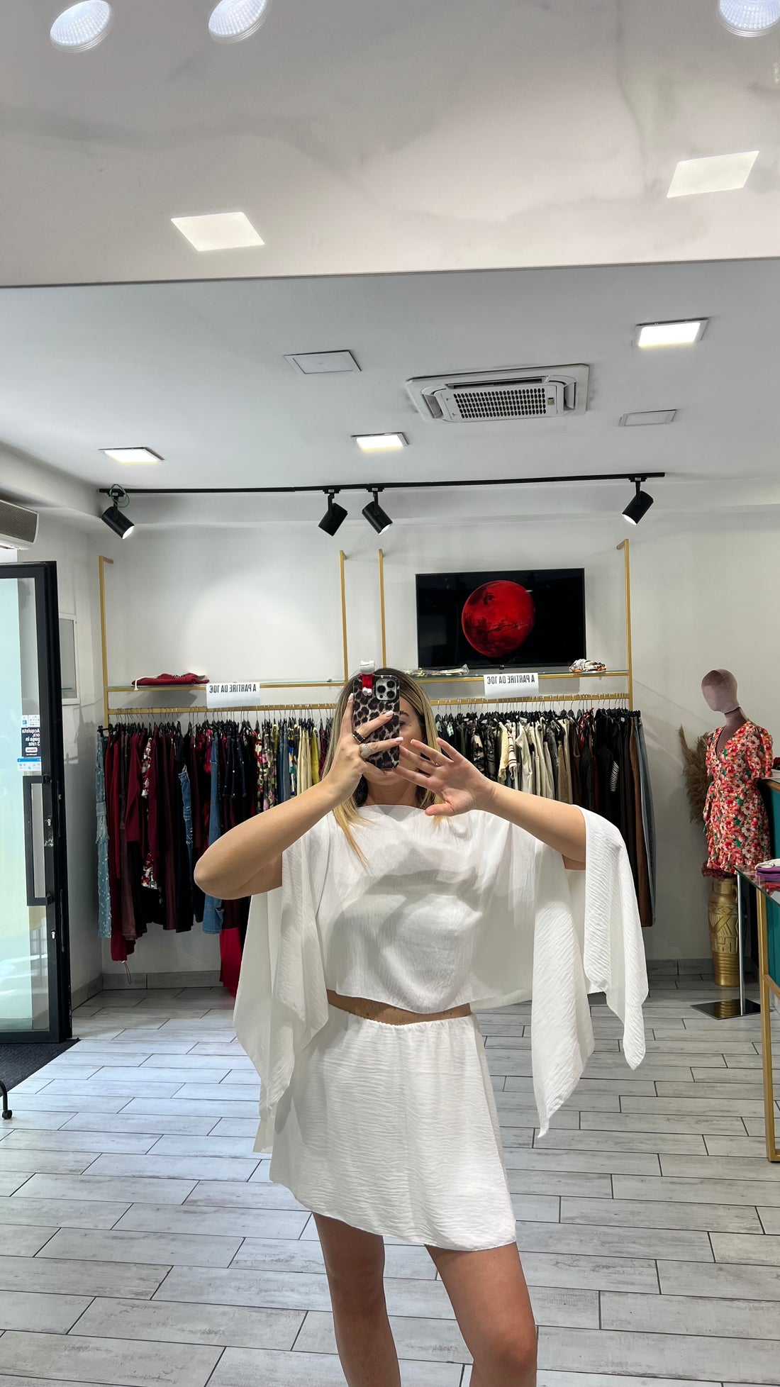 Coordinato Beyo tre pezzi Bianco
