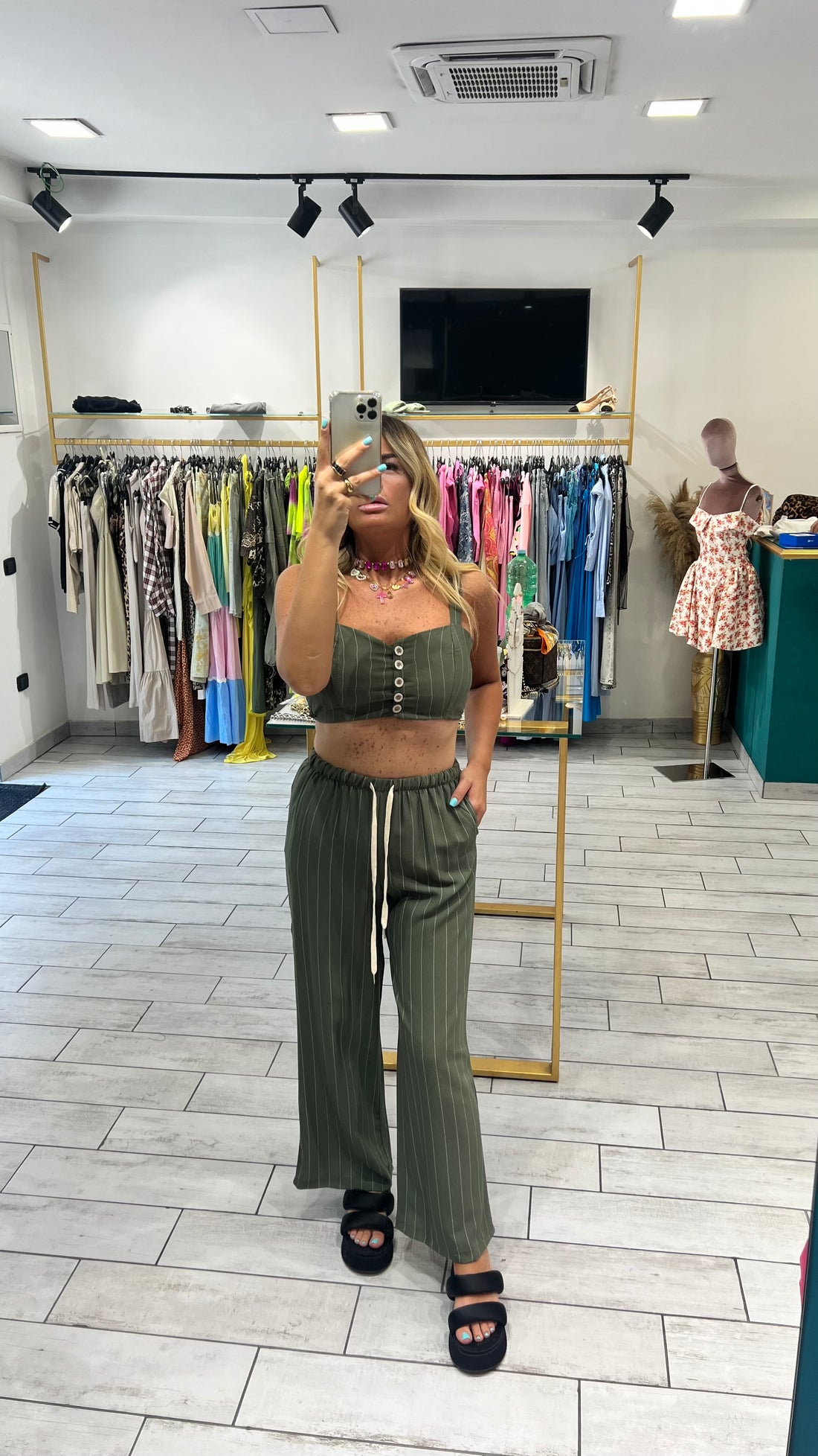 Coordinato Jacinta Verde Militare