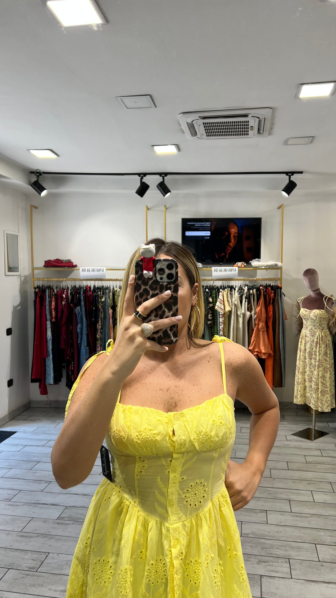 Dress San Gallo Giallo