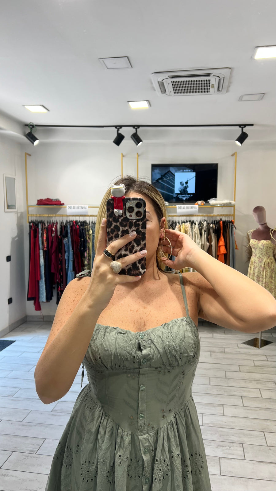 Dress San Gallo Verde