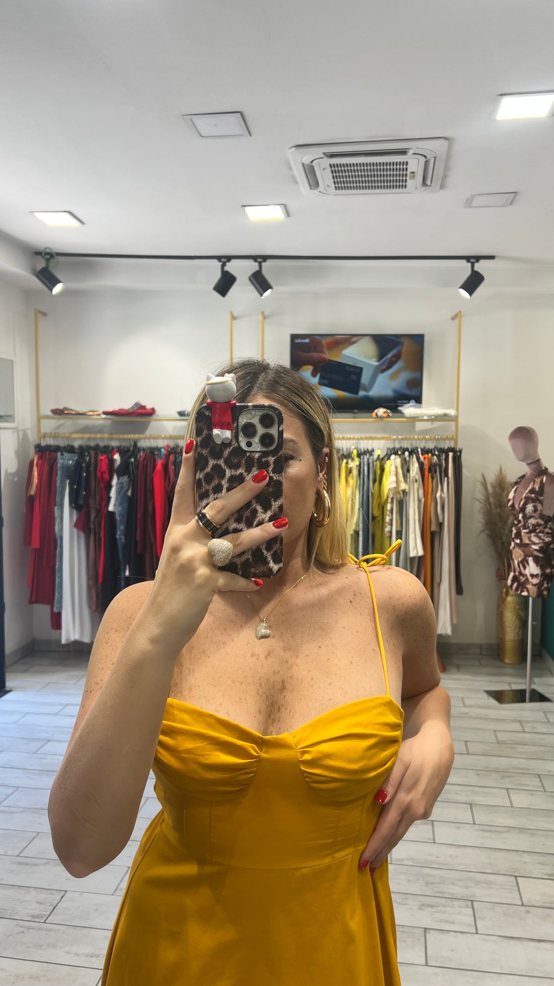 Dress Cinzia Senape