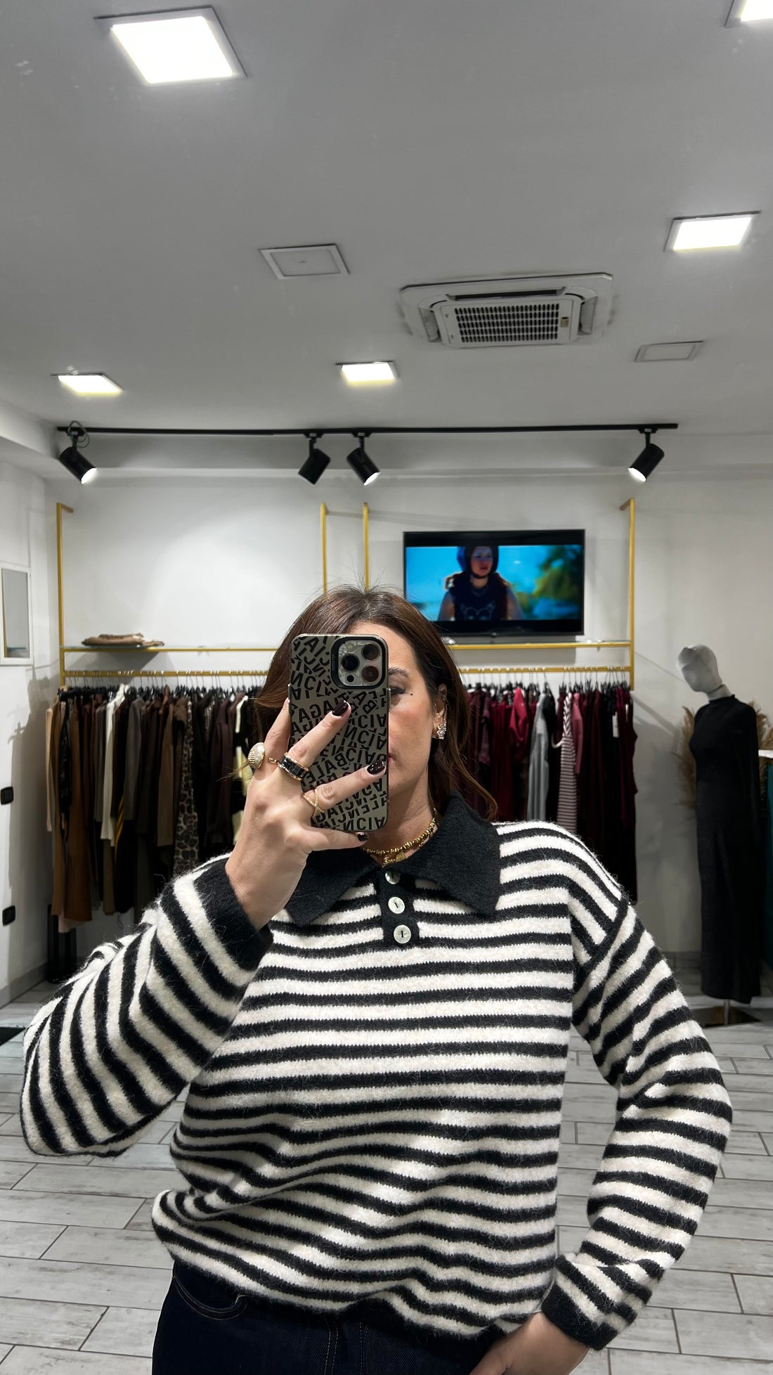 Pull a Polo Nero/Bianco