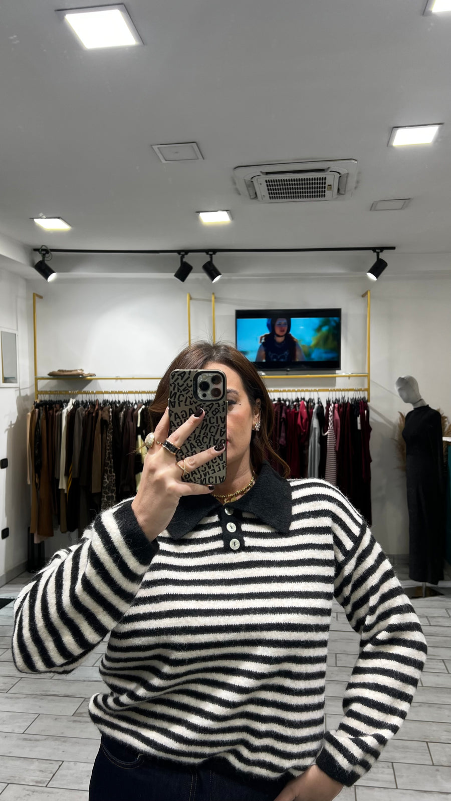 Pull a Polo Nero/Bianco