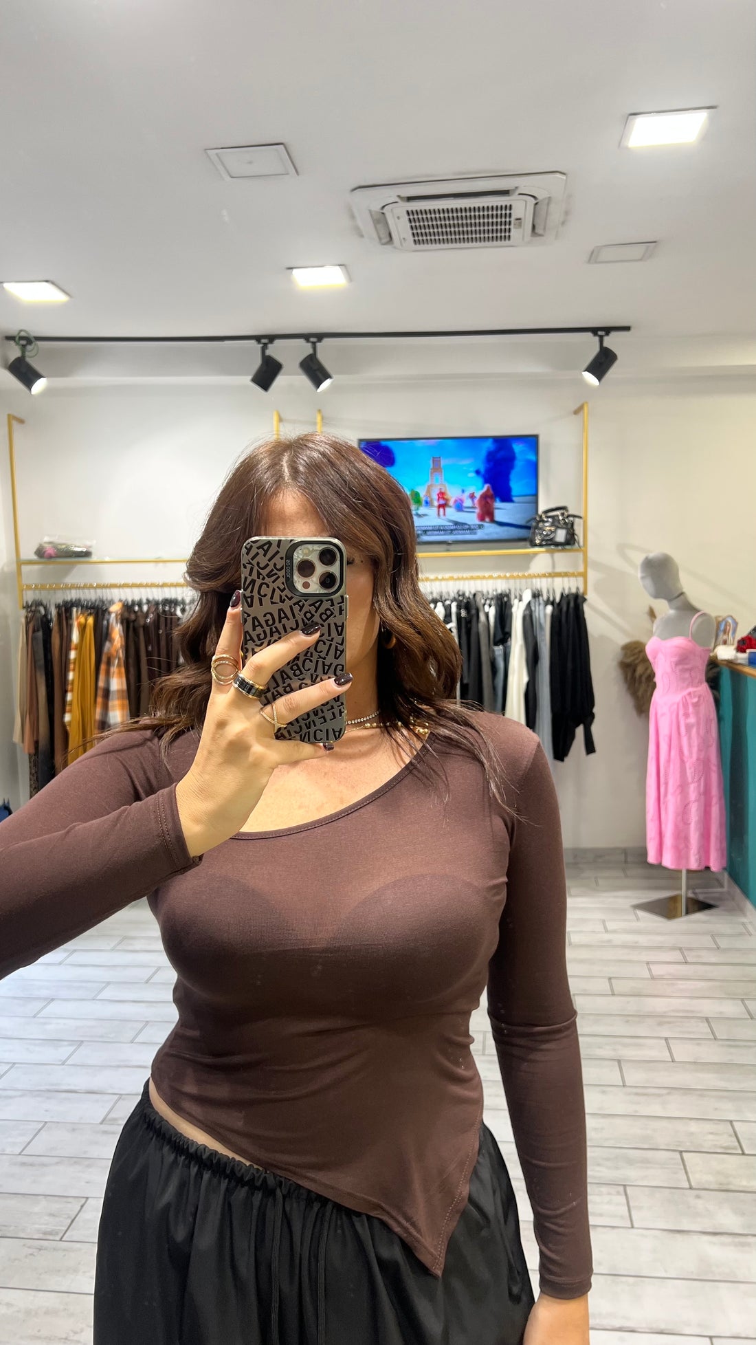 Maglia Velay Marrone