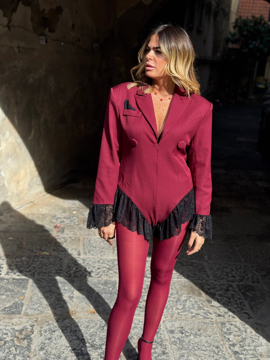Giacca a body Maggie