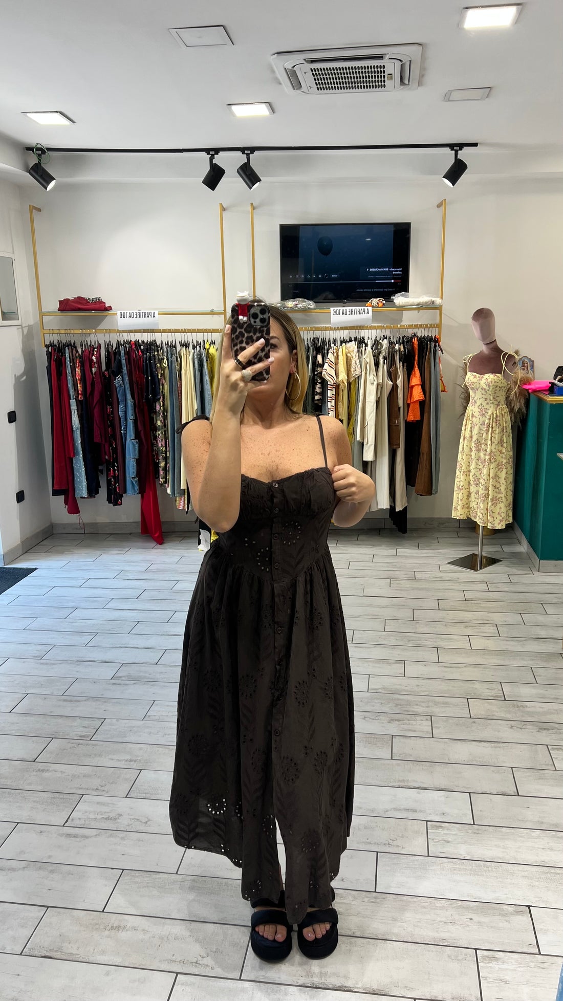 Dress San Gallo Marrone