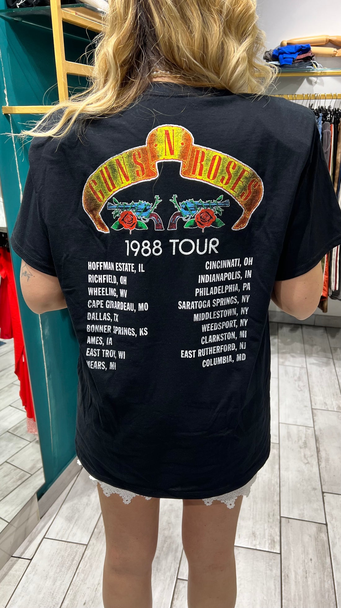 T-Shirt Rock Gun N’ Roses Fifth
