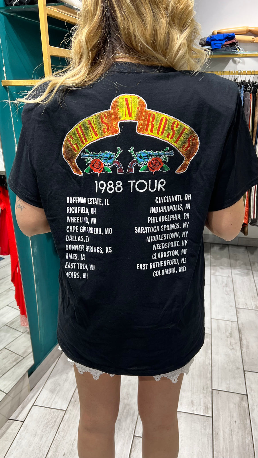 T-Shirt Rock Gun N’ Roses Fifth