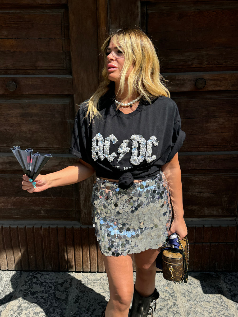 T-Shirt Rock AcDc Platinum