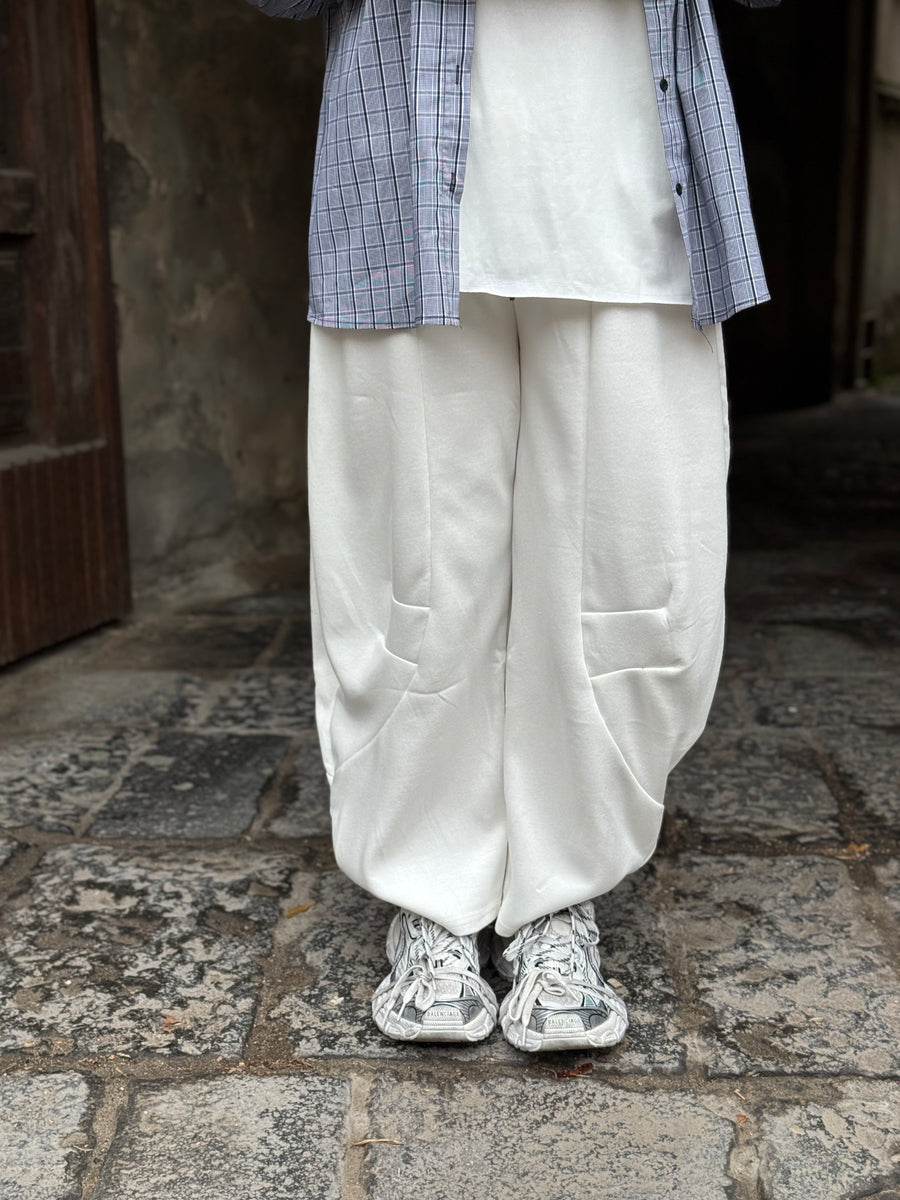 Pantatuta Balloon Bianco