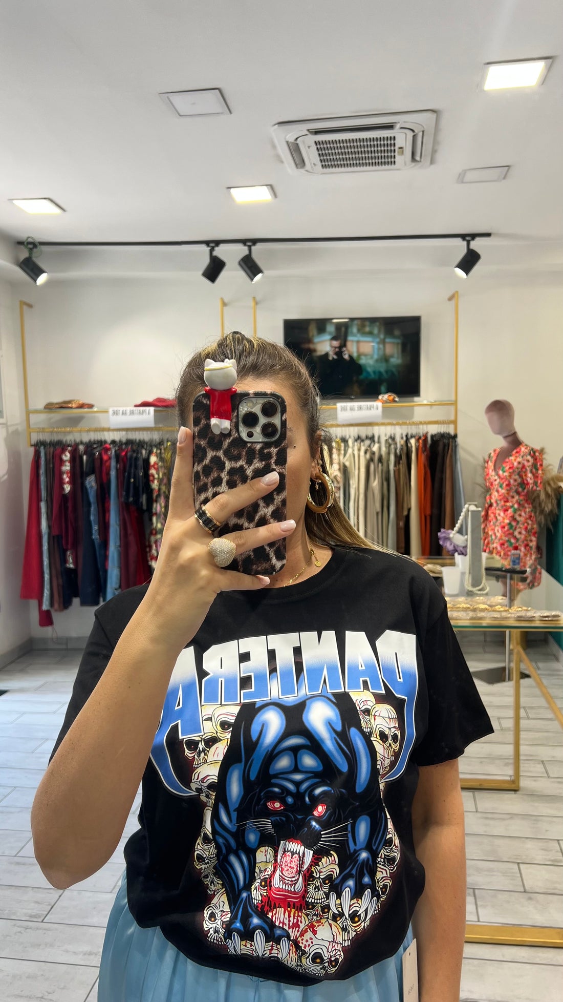 T-Shirt Rock Pantera Blackish