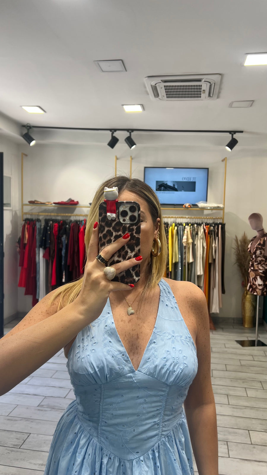 Dress Sorrento Celeste