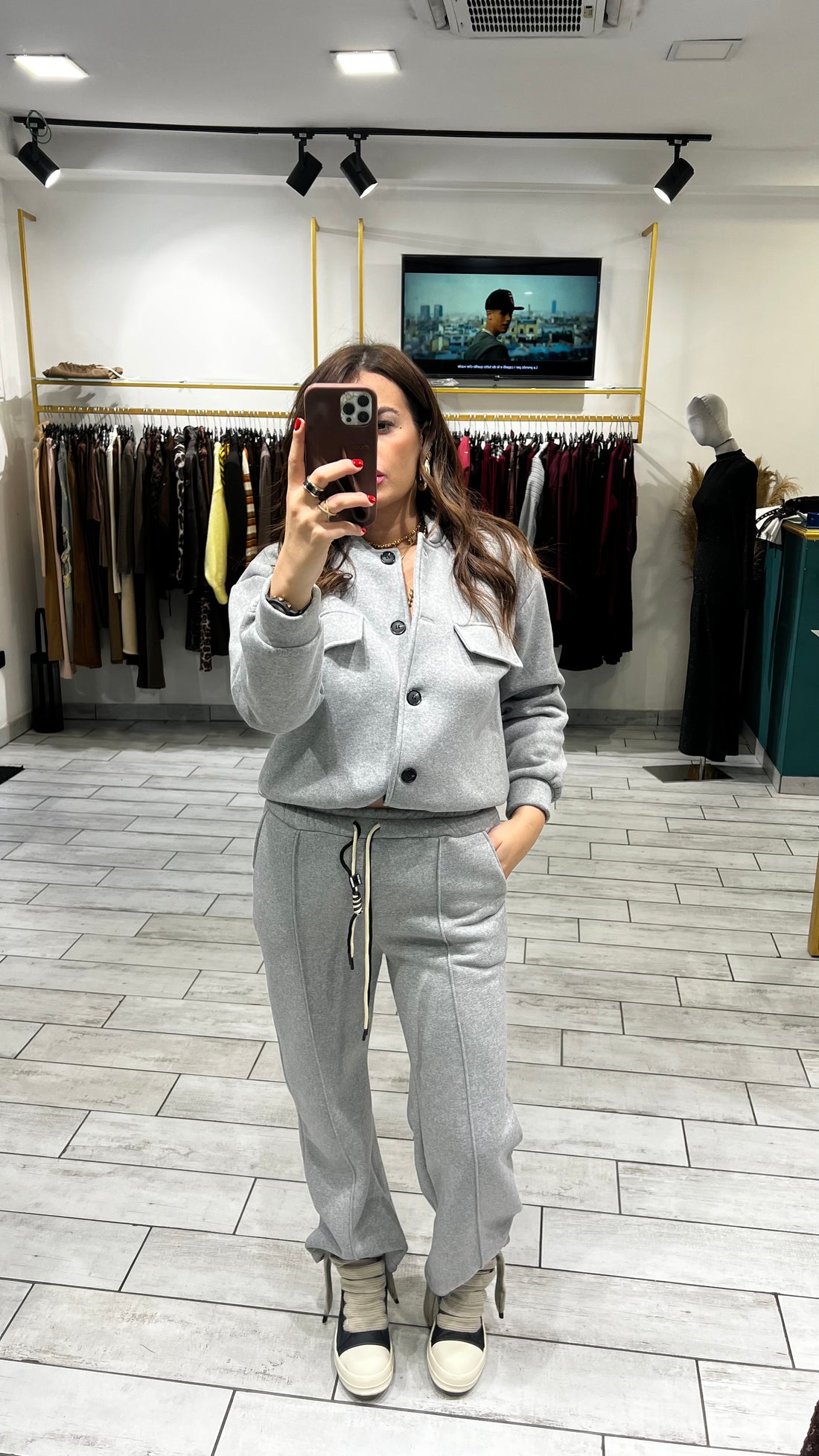 Coordinato Timber Grigio