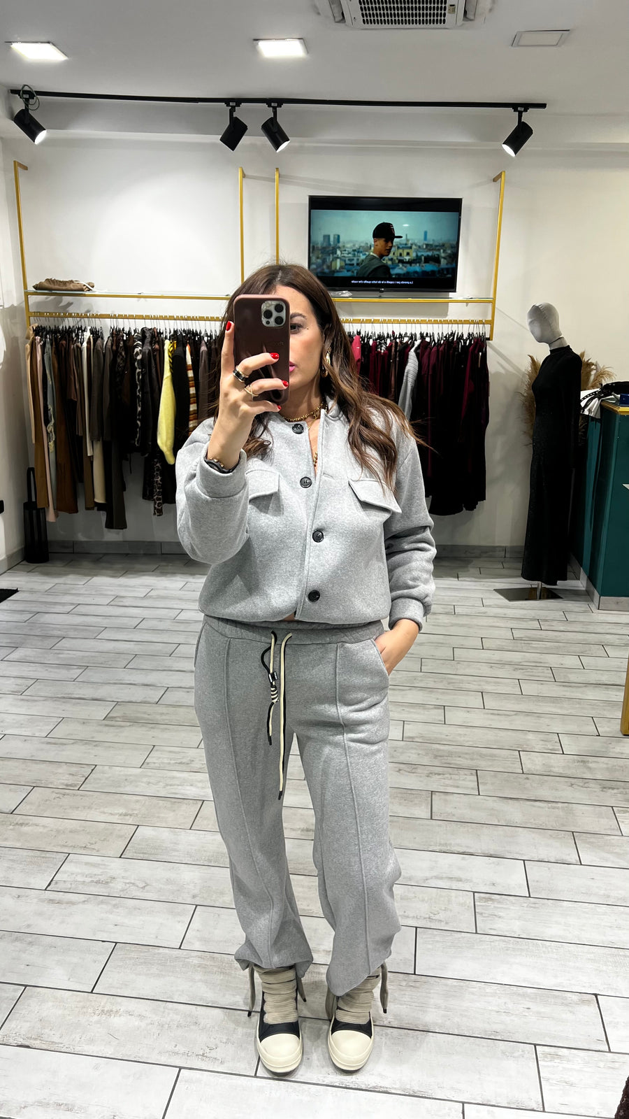 Coordinato Timber Grigio