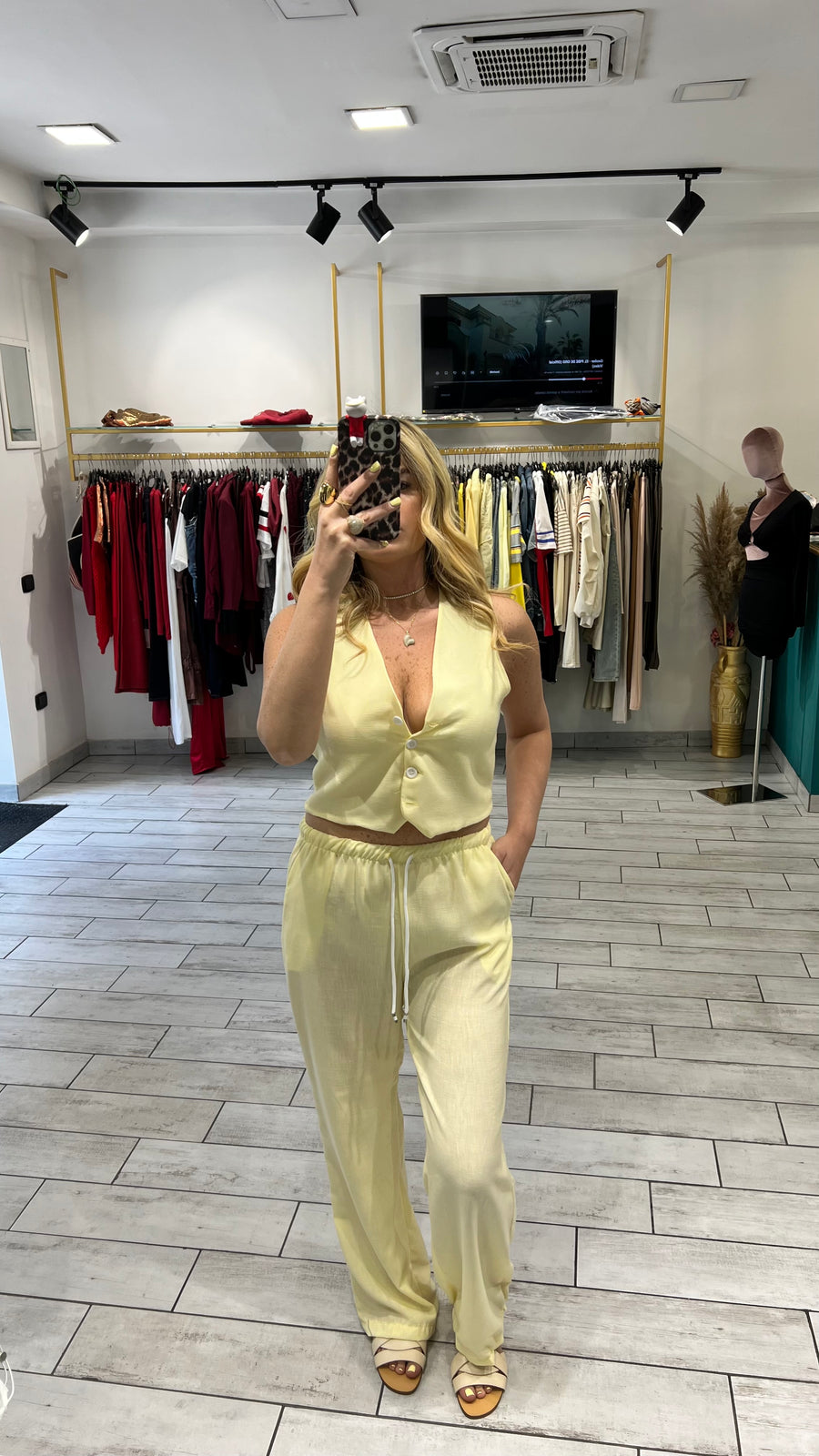 Coordinato Nicole Giallo
