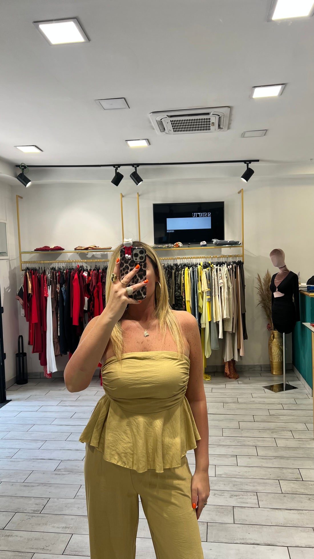 Coordinato Leria Giallo Ocra