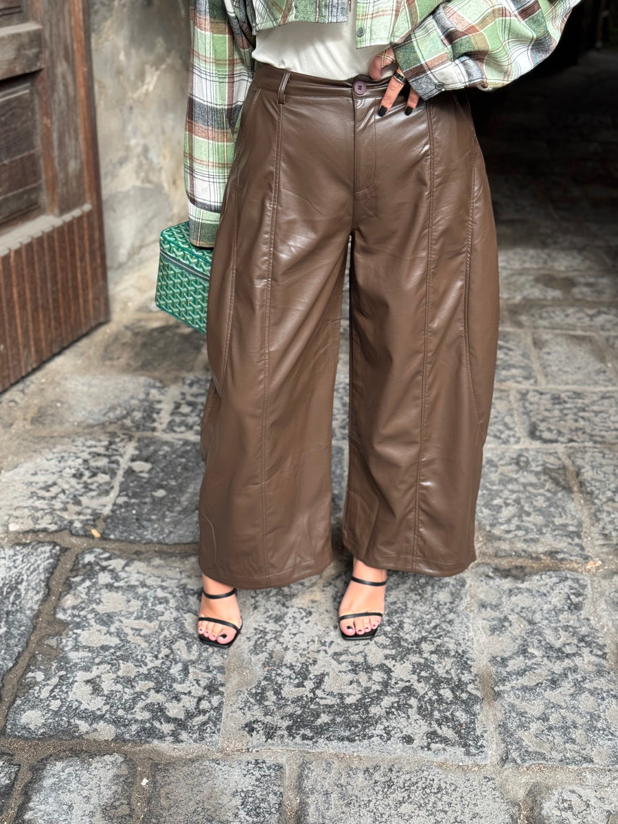 Pantalone Strong Ecopelle