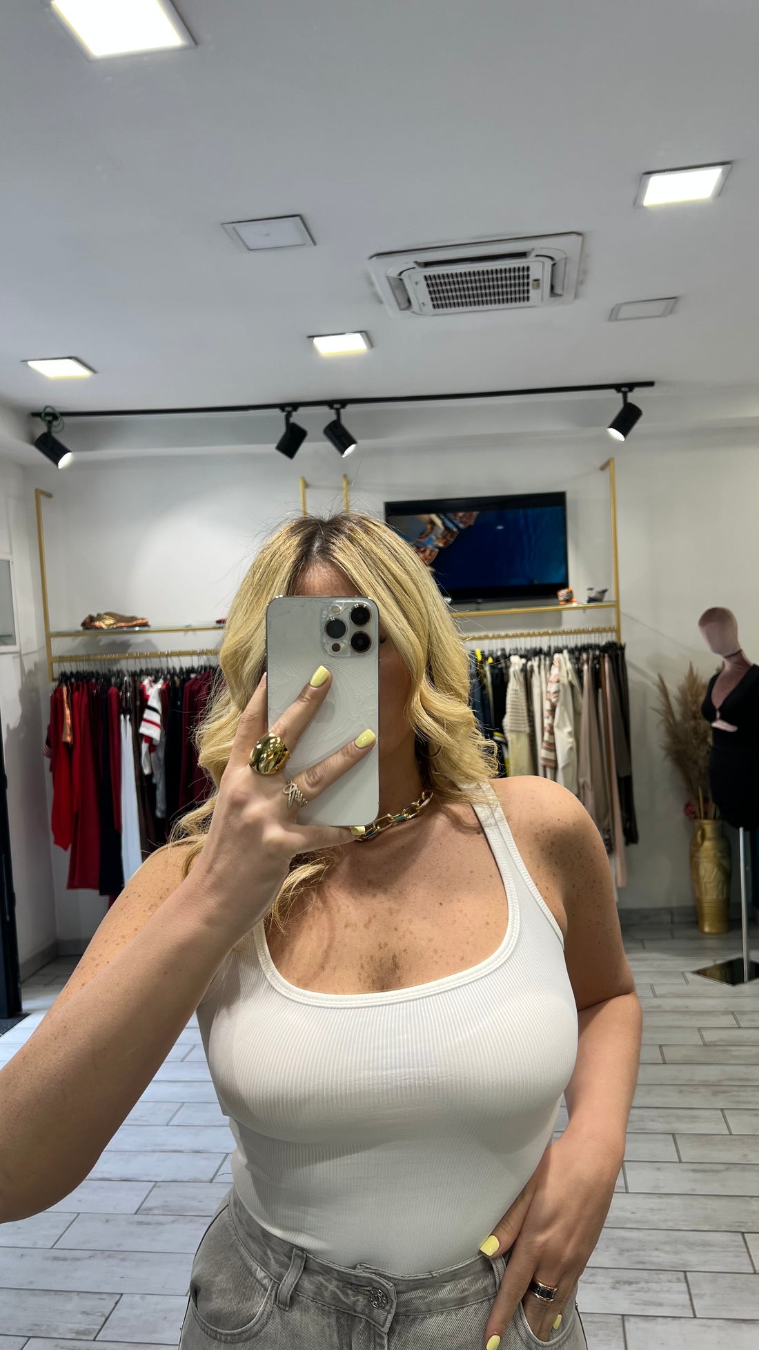 Canotta Bellamy Bianca