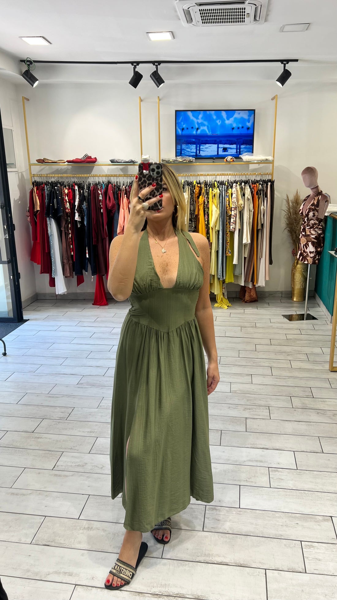 Dress Teresa Verde