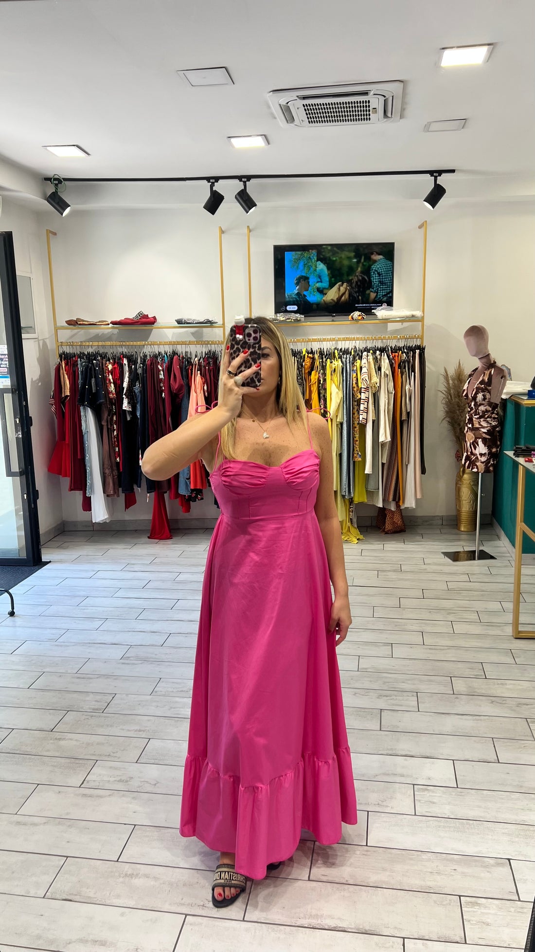 Dress Cinzia Fucsia