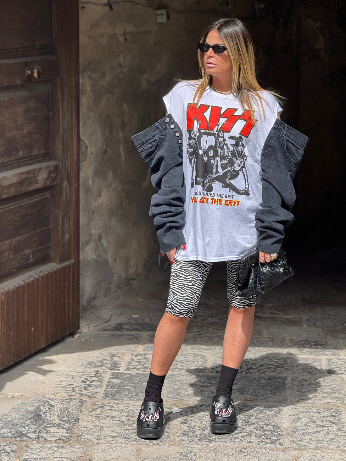 T-Shirt Rock Kiss Got Levi’s