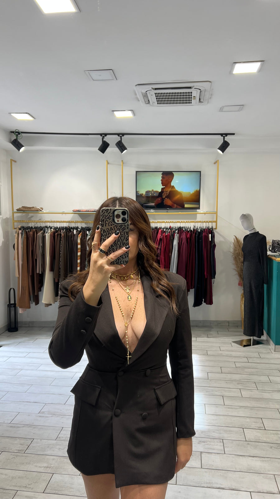 Blazer Becky Testa di Moro