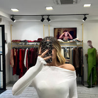 Maglia Fiore Bianca