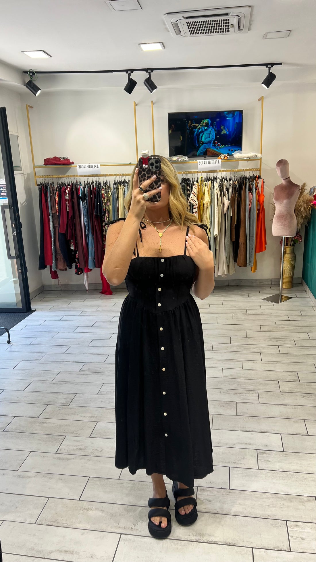 Dress Noemi Nero