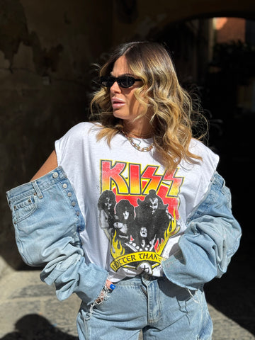 T-Shirt Rock Kiss Levi’s