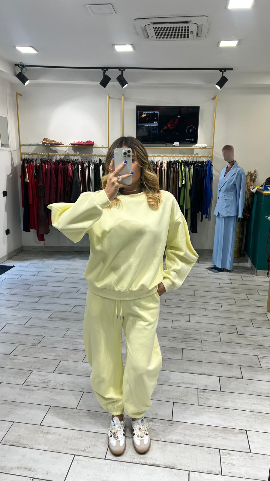 Coordinato Onda Giallo