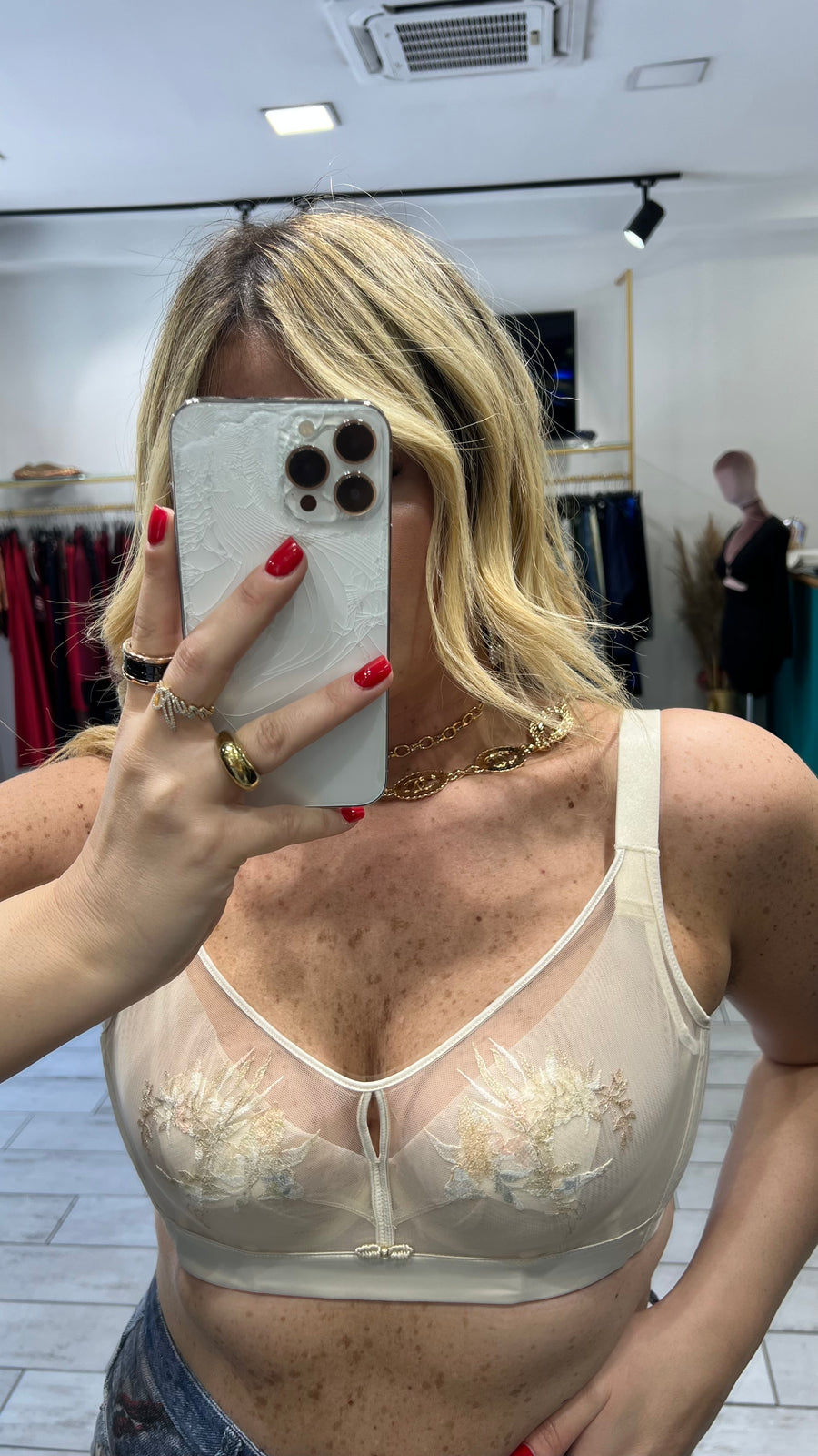 Bralette Flowe Panna