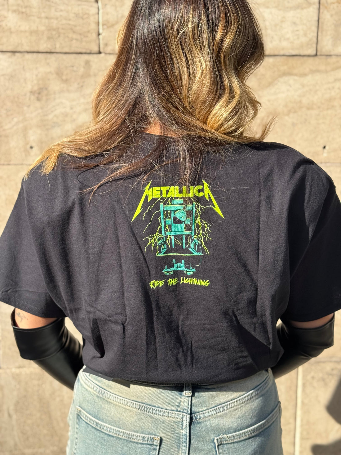 Set T-Shirt Rock Metallica con Bustino