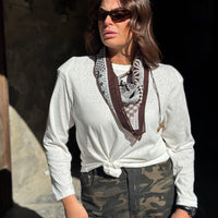 Shirt Foulard Bianca