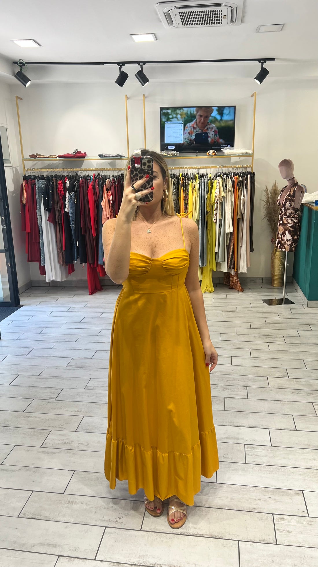Dress Cinzia Senape